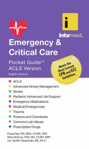 Title: Emergency & Critical Care Pocket Guide, Revised Eighth Edition, Author: Paula Derr