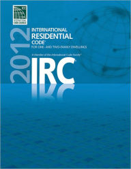 Title: 2012 International Residential Code (IRC), Author: International Code Council