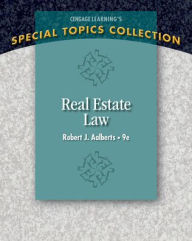 Title: Real Estate Law / Edition 9, Author: Robert J. Aalberts