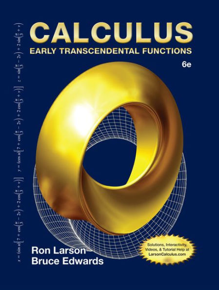 Calculus: Early Transcendental Functions / Edition 6