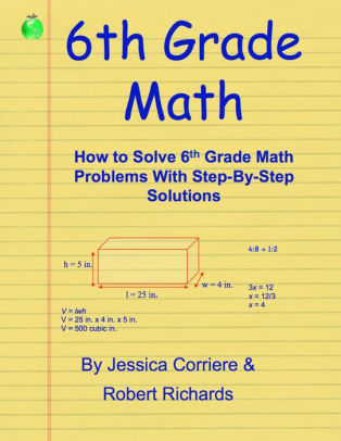 6th grade math how to solve 6th grade math problems with step by