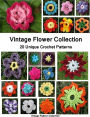 Vintage Flower Collection - 20 Unique Crochet Patterns