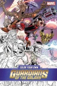 Title: Color Your Own Guardians of the Galaxy, Author: Marvel Comics