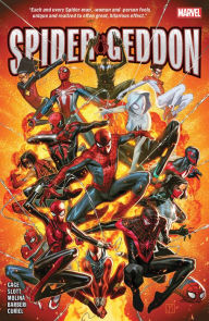 Free download of ebooks from google Spider-Geddon 9781302914752 PDB CHM RTF English version by Christos Gage (Text by), Clayton Crain