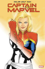 Title: Color Your Own Captain Marvel, Author: Marvel Comics