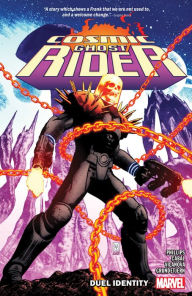 Online textbook downloads COSMIC GHOST RIDER: DUEL IDENTITY (English literature) 9781302948122 DJVU iBook PDB by Stephanie Phillips, Juann Cabal, Jonas Scharf, Valerio Giangiordano