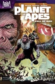 Free book searcher info download PLANET OF THE APES: FALL OF MAN by David F. Walker, Dave Wachter, Joshuaua Cassara