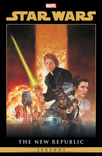 STAR WARS LEGENDS: THE NEW REPUBLIC OMNIBUS VOL. 2 DORMAN HEROES COVER