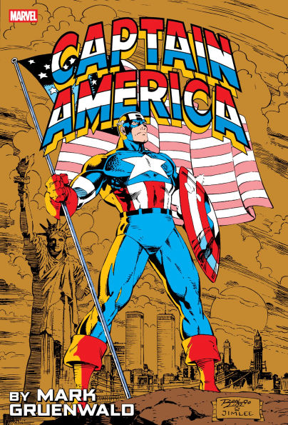 Captain America By Mark Gruenwald Omnibus Vol. 2 Ron Lim Anniversary Cover