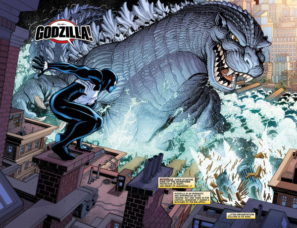 Godzilla vs. the Marvel Universe
