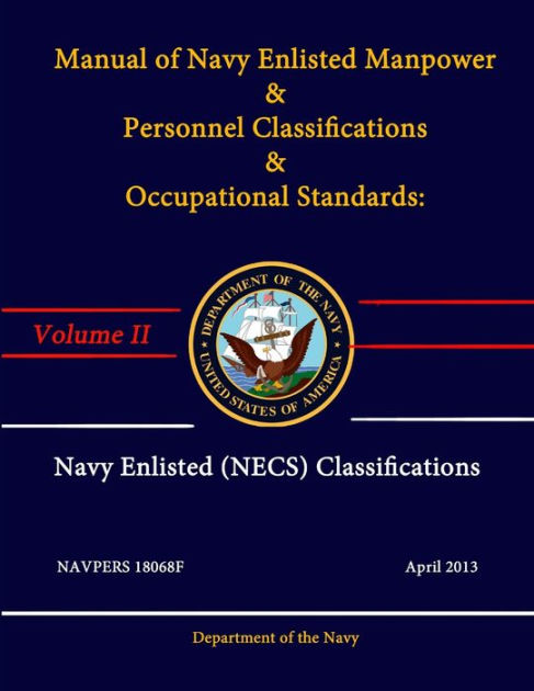 Manual of Navy Enlisted Manpower & Personnel Classifications ...