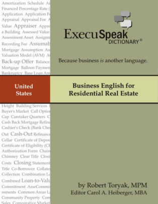 Business English For Residential Real Estate By Robert Toryak Nook Book Ebook Barnes Noble