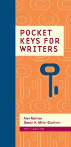 Title: Pocket Keys for Writers / Edition 5, Author: Ann Raimes