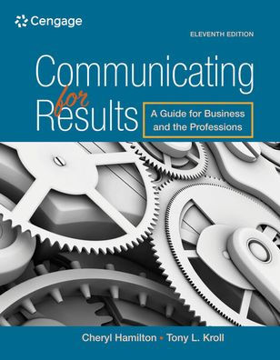 MindTap Communication, 1 term (6 months) Printed Access Card for Hamilton's Communicating for Results: A Guide for Business and the Professions, 11th / Edition 11