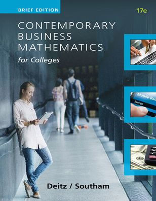 Contemporary Business Mathematics for Colleges, Brief Course / Edition 17