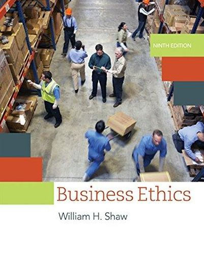 Business Ethics: A Textbook with Cases / Edition 9