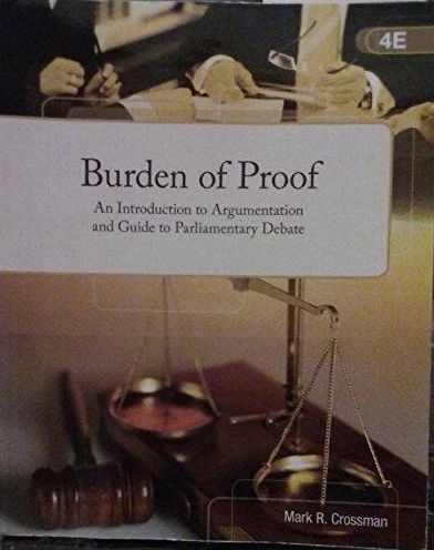 Burden of Proof (Custom)