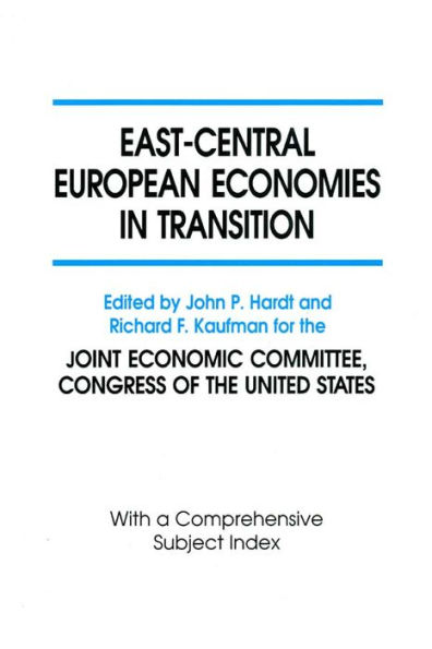 East-Central European Economies in Transition