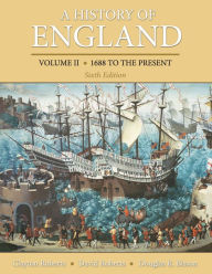 Title: A History of England, Volume 2: 1688 to the present, Author: Clayton Roberts