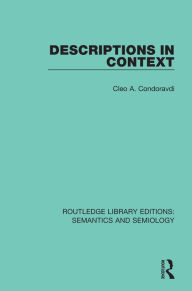 Title: Descriptions in Context, Author: Cleo A. Condoravdi