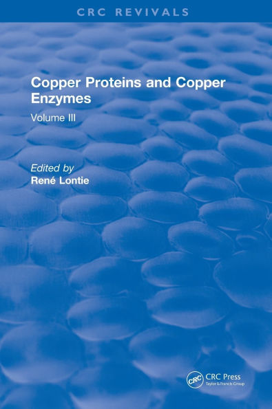 Copper Proteins and Enzymes: Volume III