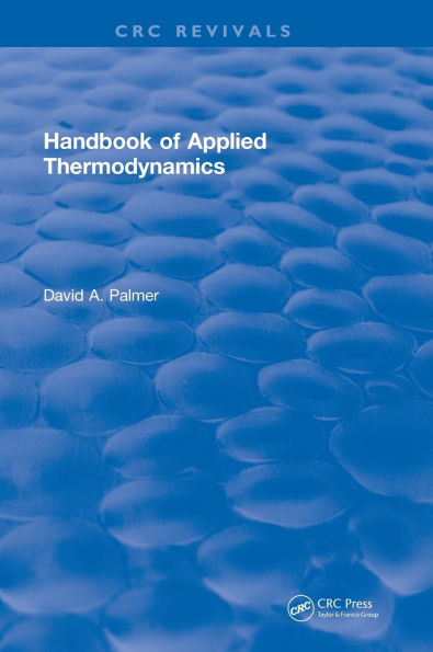 CRC Handbook of Applied Thermodynamics