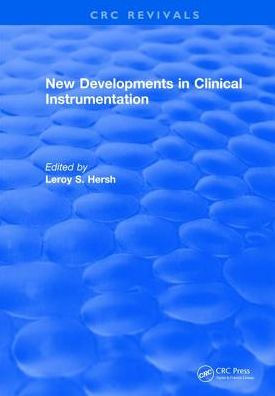 New Developments in Clinical Instrumentation / Edition 1