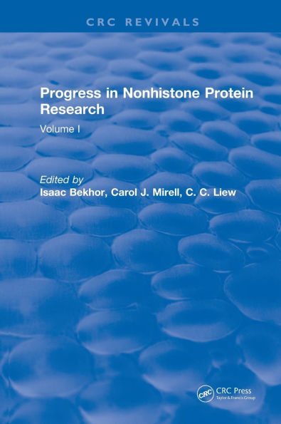 Progress Nonhistone Protein Research: Volume I