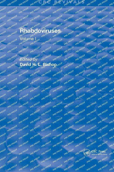 Rhabdoviruses: Volume I