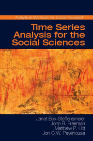 Title: Time Series Analysis for the Social Sciences, Author: Janet M. Box-Steffensmeier