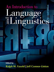 Title: An Introduction to Language and Linguistics, Author: Ralph W. Fasold