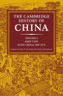The Cambridge History of China: Volume 5, Sung China, 960-1279 AD, Part 2