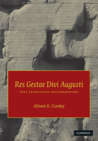 Title: Res Gestae Divi Augusti: Text, Translation, and Commentary, Author: Augustus