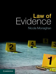 Title: Law of Evidence, Author: Nicola Monaghan