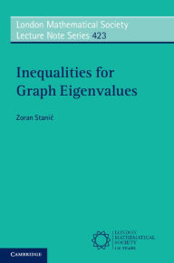 Title: Inequalities for Graph Eigenvalues, Author: Zoran Stanic