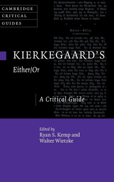 Kierkegaard's Either/Or: A Critical Guide