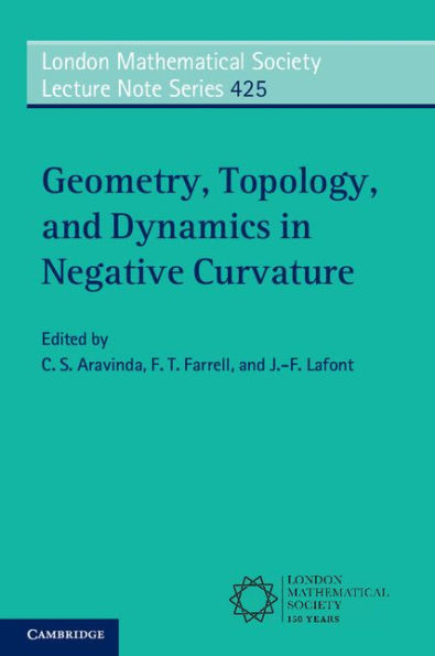 Geometry, Topology, and Dynamics in Negative Curvature