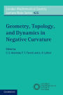 Geometry, Topology, and Dynamics in Negative Curvature
