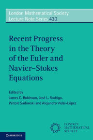 Title: Recent Progress in the Theory of the Euler and Navier-Stokes Equations, Author: James C. Robinson