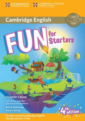 Fun for Starters Student's Book with Online Activities with Audio and Home Fun Booklet 2