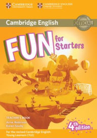 Title: Fun for Starters Teacher's Book with Downloadable Audio / Edition 4, Author: Anne Robinson