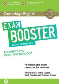 Title: Cambridge English Exam Booster for First and First for Schools with Answer Key with Audio: Photocopiable Exam Resources for Teachers, Author: Helen Chilton