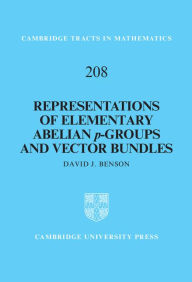 Title: Representations of Elementary Abelian p-Groups and Vector Bundles, Author: David J. Benson