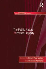 Title: The Public Nature of Private Property, Author: Michael Diamond