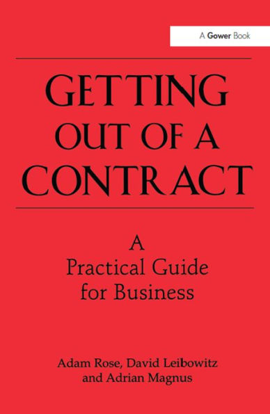 Getting Out of a Contract - A Practical Guide for Business