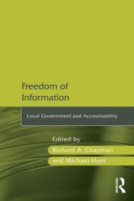 Title: Freedom of Information: Local Government and Accountability, Author: Robert G. Vaughn