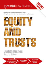 Title: Optimize Equity and Trusts, Author: Judith Riches