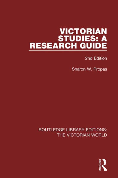 Victorian Studies: A Research Guide