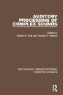 Auditory Processing of Complex Sounds