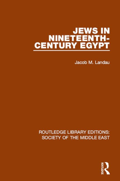 Jews in Nineteenth-Century Egypt